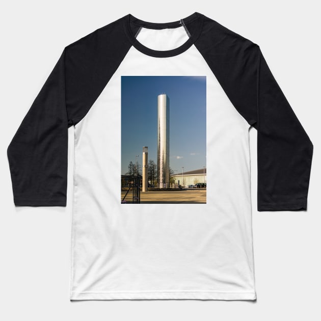 Torchwood Tower Baseball T-Shirt by Enzwell